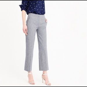 NWT J.Crew Chambray Patio Pant